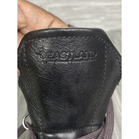 Eastland Womens Hiking Margot 1955 Boots Black Leather Lace Up SZ 8 EU 39 M - Picture 7 of 10